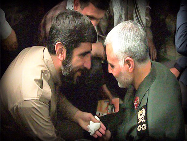 اولین گردهمایی «مدافعان حرم» در لارستان با مداحی حاج مهدی سلحشور + عکس