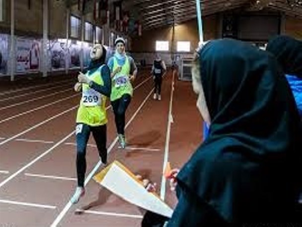 مسابقه دو داخل سالن بانوان برگزار می شود