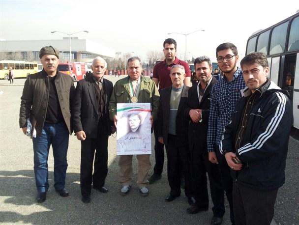 حضور نخبگان و قهرمانان بسیجی ورزشکار کرمانشاهی در کنگره شهدای ورزش کشور +تصاویر