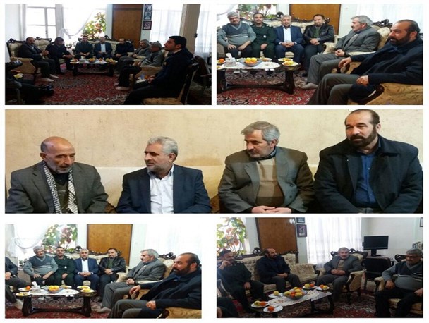 دیدار مسئولان نهاوند با خانواده مبارزان دوران انقلاب اسلامی+ تصاویر