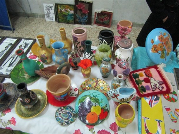 گزارش تصویری از نمایشگاه صنایع دستی اندیمشک