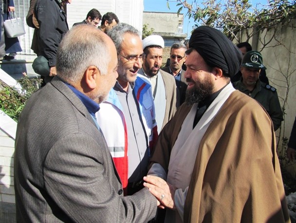 دیدار و دلجویی مسئولین گالیکش از خانواده شهدا و جانبازان + تصاویر