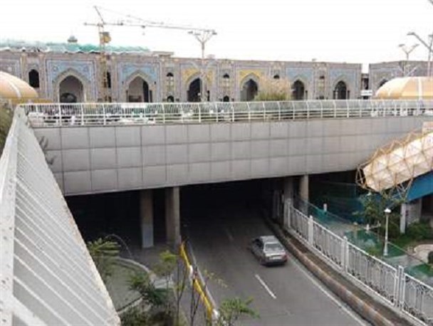 پارکینگ‌های زیرگذر حرم مطهر تا زمان ایجاد جایگزین مناسب باز می‌ماند