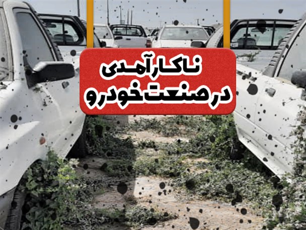 ویترین دانا/ ناکارآمدی در صنعت خودرو