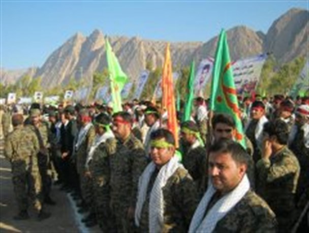 برگزاری رزمایش بزرگ گردان بیت المقدس در شهرستان لنده