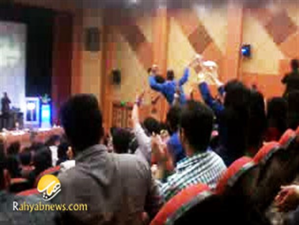 رقص و پایکوبی در ایام فاطمیه در دانشگاه چمران اهواز+فیلم