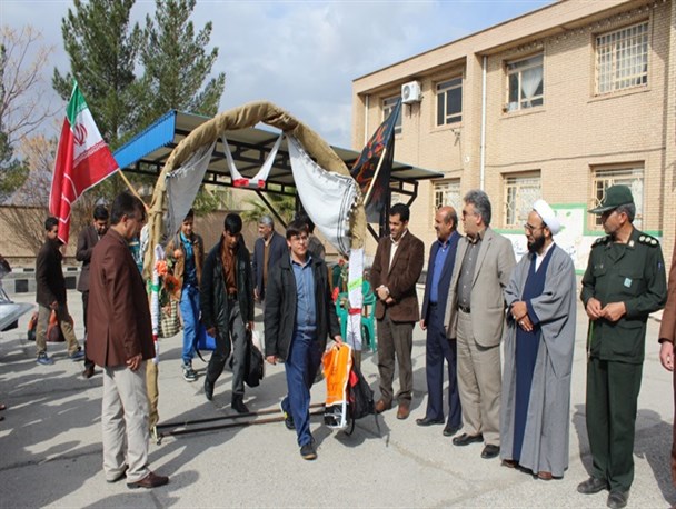 گزارش تصویری/ اعزام دانش آموزان پسر نهبندانی به اردوی راهیان نور