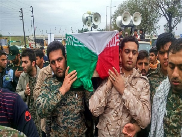 تشییع پیکر شهید محمد حیوری