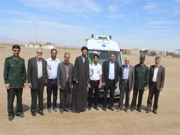 بازدید امام جمعه اردکان از پست امداد جاده ای سیاه کوه+تصاویر