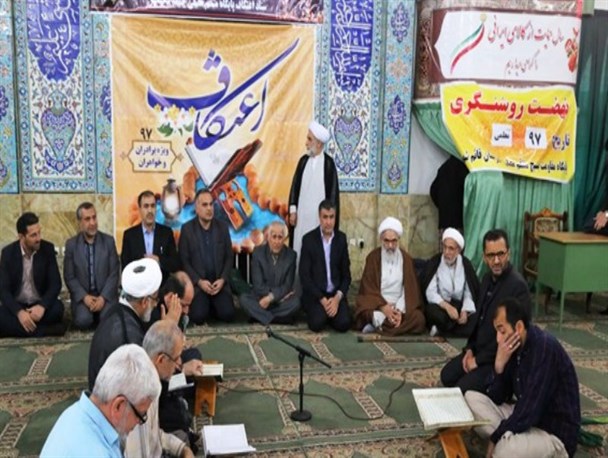 بازدید استاندار از معتکفین در شهرستان قائم‎شهر/20هزار نفر در اعتکاف شرکت کردند+تصاویر