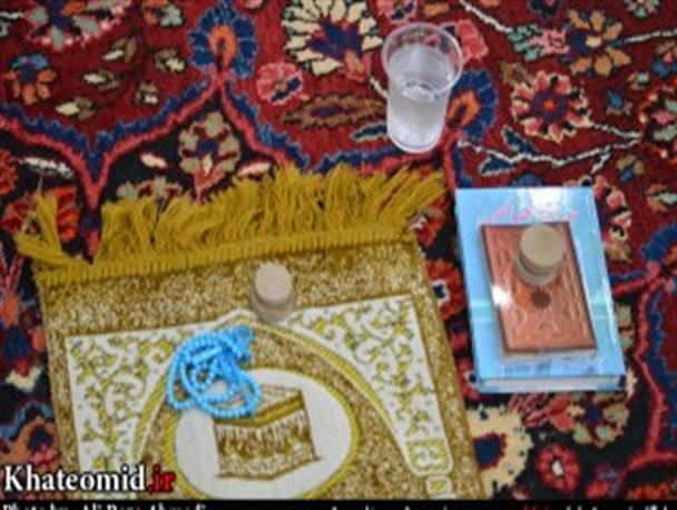 تصاویر/مراسم معنوی اعتکاف در خلیل‌شهر