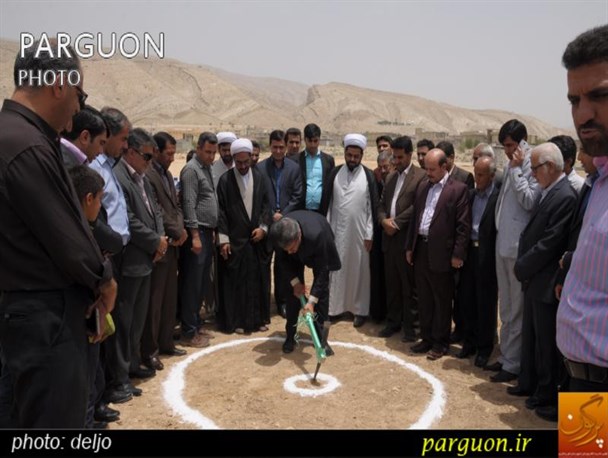 کلنگ احداث ساختمان جدید دادگستری قیروکارزین به زمین زده شد+ تصاویر