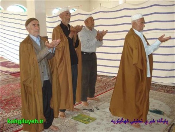 آیین معنوی اعتکاف در مساجد دیشموک / تصاویر