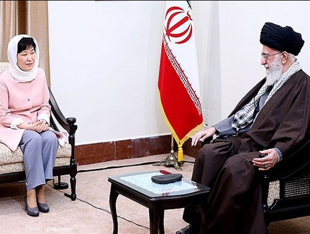 دیدار رییس جمهوری کره جنوبی و هیات همراه با رهبر معظم انقلاب
