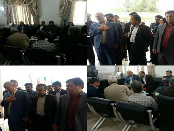 بازدید نماینده لالی و مسئولان سازمان آب و برق خوزستان ازمحل احداث سد تراز + تصاویر