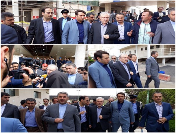 سفر نیم روزه وزیر بهداشت به اردبیل + تصاویر
