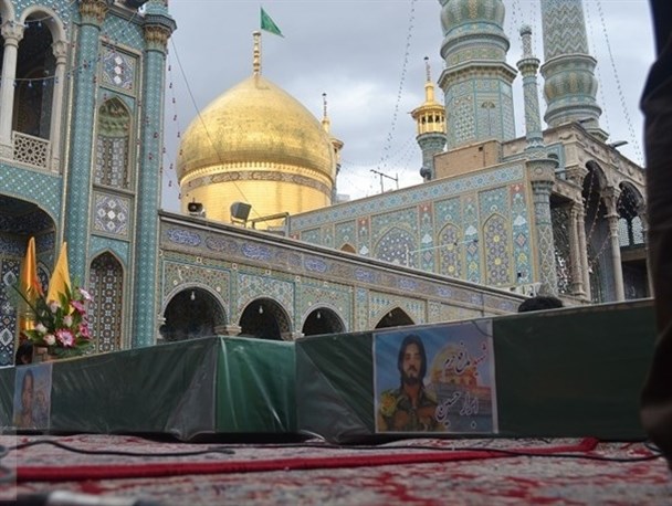 تشییع شهدای مدافع حرم و تکریم شهدای عربستان برگزار شد