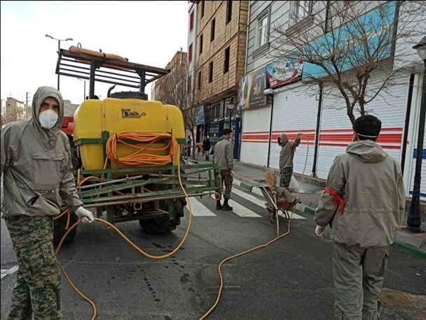 تلاش شبانه‌روزی گروه جهادی پیامبر اعظم(ص) لرستان برای مقابله با کرونا