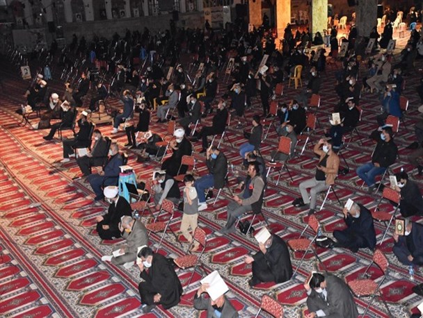 دیار علویان غرق در عزا و ماتم شهادت مولای متقیان علی(ع)/ دومین شب نجوای مومنانه با خدا