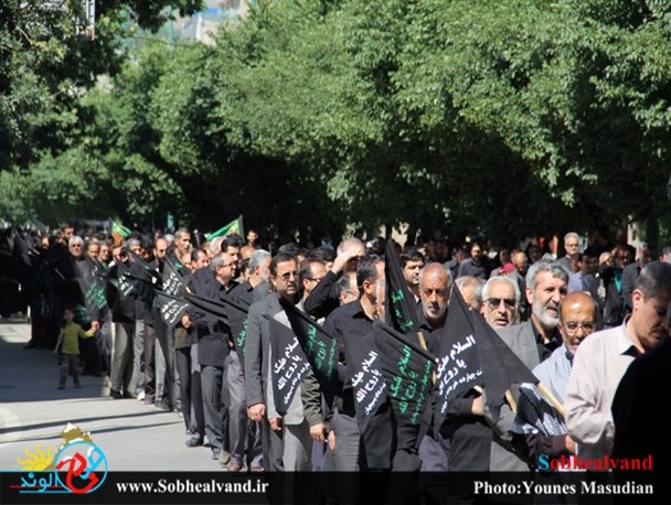عزاداری بسیجیان همدان در فراق حضرت روح الله (ره)