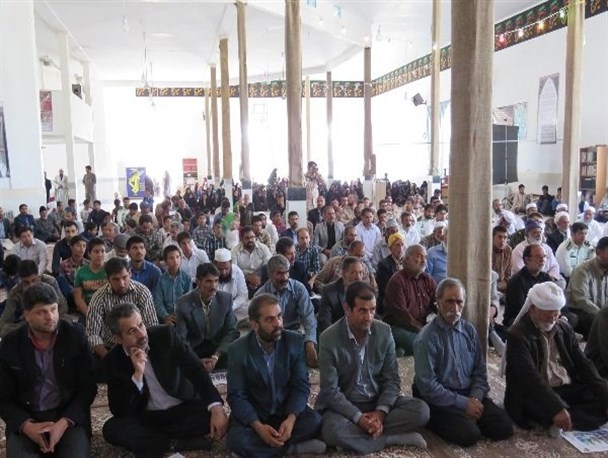 مراسم سالگرد ارتحال امام خمینی(ره) و قیام 15خرداد در شهرستان درمیان برگزار شد