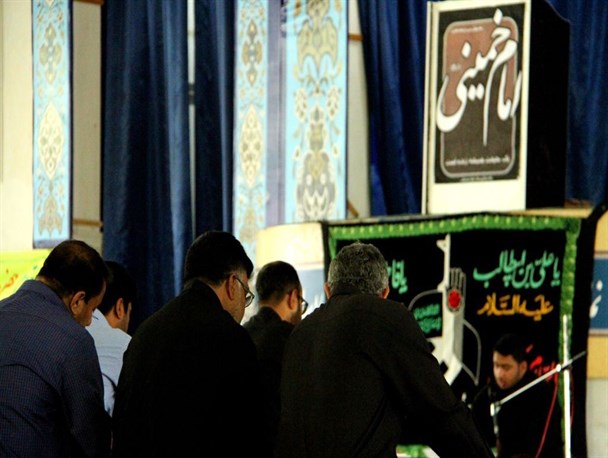 محفل قرآنی جاماندگان از حضور مرقد امام+تصاویر