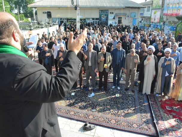مردم سیاهکل در سوگ امام مهربانی ها عزاداری کردند+گزارش تصویری