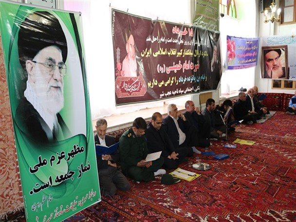 مراسم گرامیداشت بیست وهفتمین سالگرد ارتحال امام خمینی(ره)در عجب شیر برگزارشد