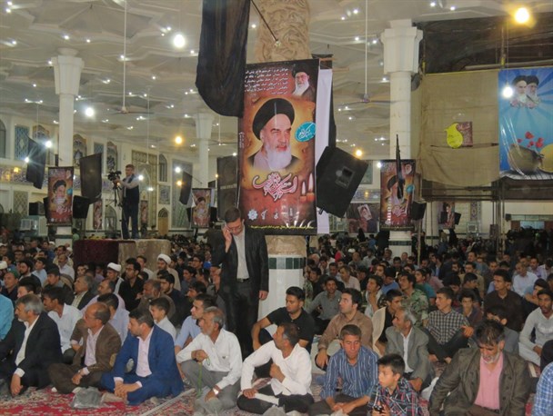 مراسم عزاداری ارتحال ملکوتی حضرت امام (ره) در تربت جام برگزار شد+تصویر