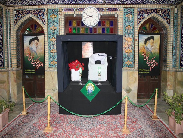 گزارش تصویری از مراسم گرامیداشت ارتحال امام در حرم مطهر سلطان سیدجلال الدین اشرف
