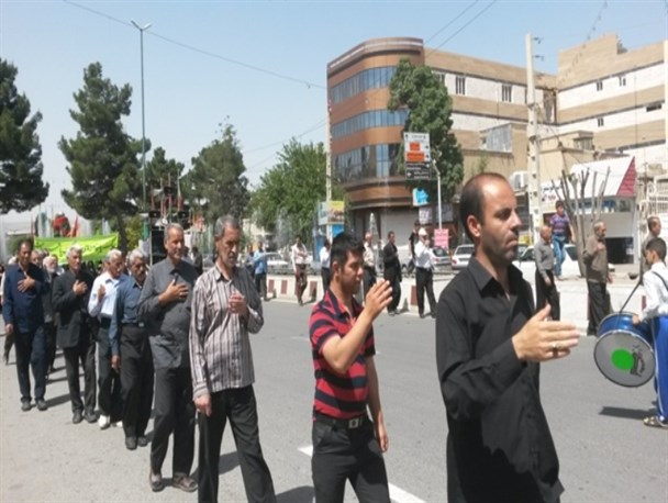برگزاری مراسم عزاداری سالروز رحلت امام خمینی(ره) در اسلام آبادغرب