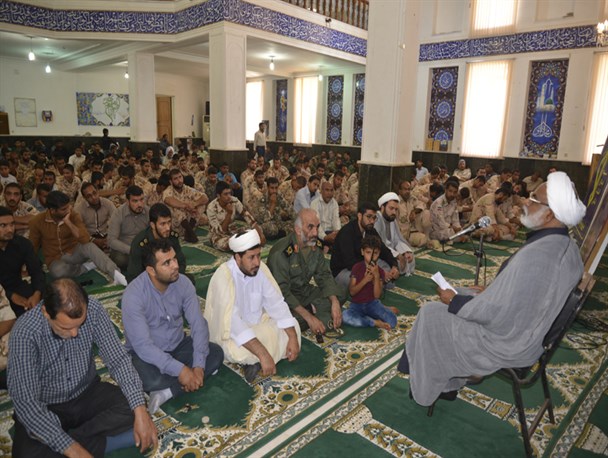 برگزاری مراسم گرامیداشت یوم الله ۱۴ خرداد در ابوموسی