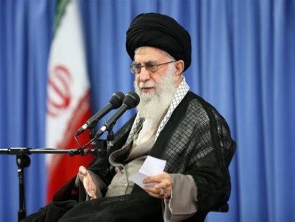 سخنرانی رهبر معظم انقلاب در حرم امام خمینی (ره) آغاز شد