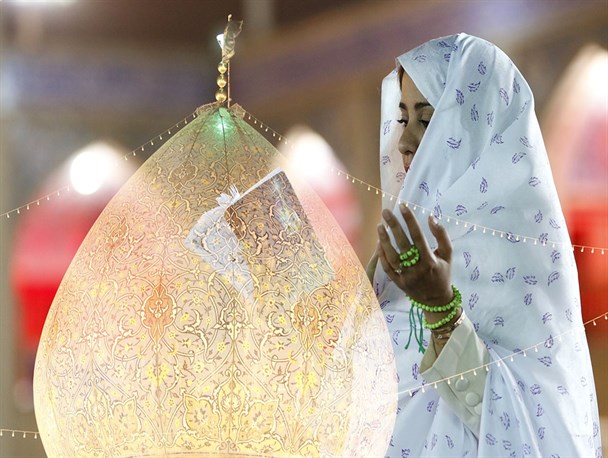 شب نوزدهم رمضان در سومین حرم اهل بیت شیراز