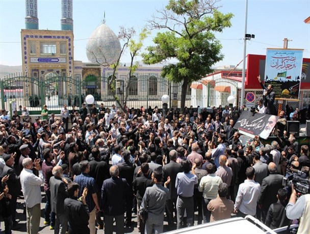 مراسم ارتحال امام خمینی (ره) در زنجان برگزار شد/سخنرانی های رهبری در خصوص امام دایره المعارف ماندگار برای نسل های آینده