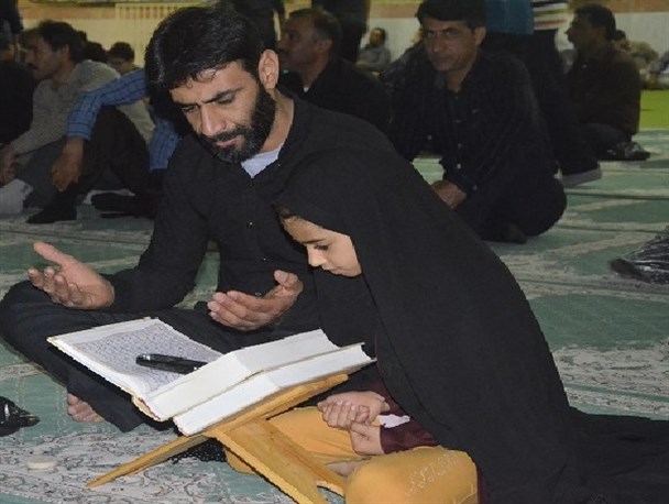 گزارش تصویری شب نوزدهم ماه مبارک رمضان در اهرم تنگستان