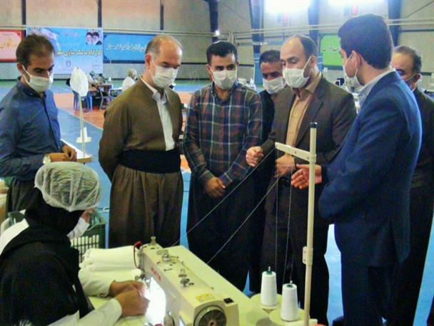 توزیع روزانه ۱۰۰ هزار عدد ماسک بهداشتی در کرمانشاه از روز شنبه