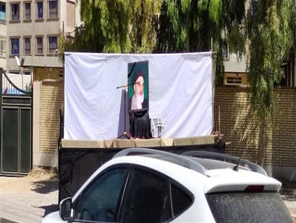 یادمان جماران در شیراز برپا شد