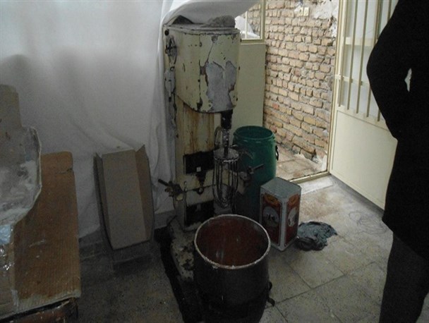 تهیه بستنی در گاراژ تعویض روغن