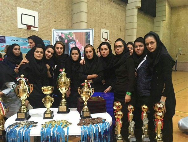نائب قهرمانی بانوان فوتسالیست چابکسری در جام رمضان کشور