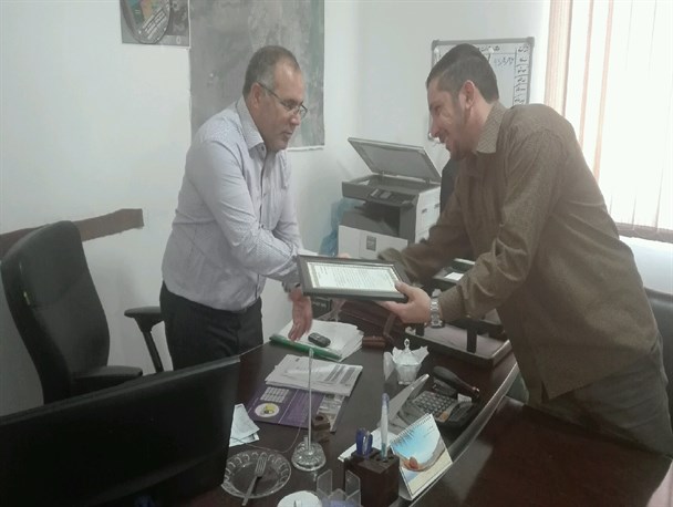 بسیجیان حوزه سردار شهید ابراهیم شادفرسا با شهردار ناحیه یک شهرک مهر صفادشت دیدار کردند