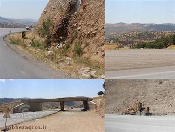 کمبود علائم راهنمایی و رانندگی در جاده مرگ+تصاویر