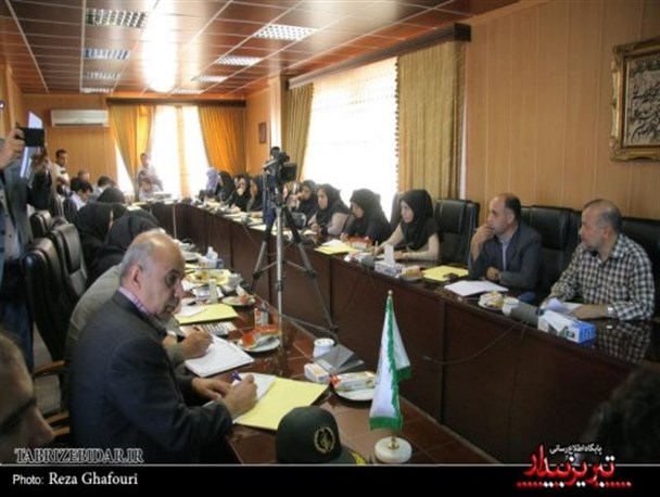نشست خبری ستاد یادواره شهدای اصناف و بازار آذربایجان شرقی