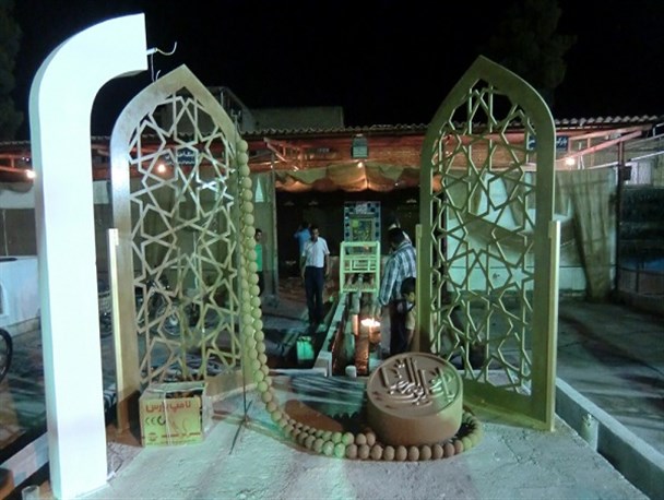 آماده سازی محوطه هشتمین جشنواره «آه و آهو» در کاشان
