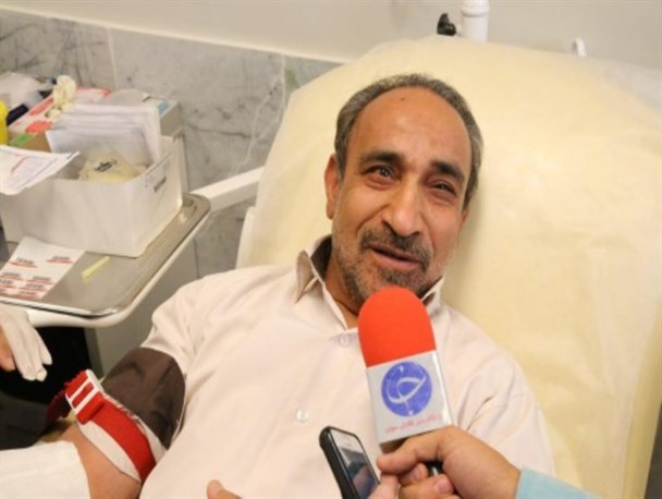 استاندار سمنان، مهمان فصلی اهدای خون