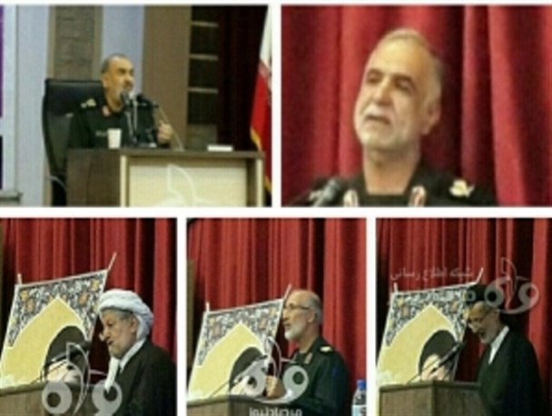 سردار ریحانی: وحدت شاه کلید و رمز پیروزی انقلاب در تمامی صحنه ها است/ سردار عظیمی: بصیرت مردم، کرمانشاه را به صحنه شکست دشمنان ملت ایران تبدیل کرد/ سردار سلامی: رژیم آل سعود با منطق صهیونیستی بذر تفرقه می پراکند