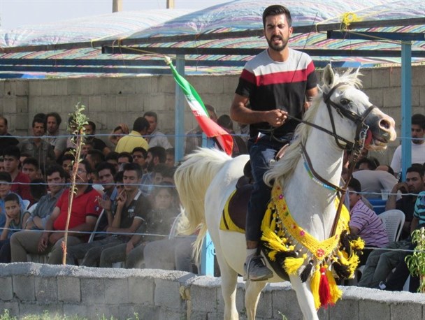 اسب سواری در گلپایگان/ تصاویر