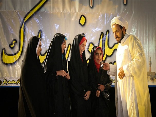 جشن میلاد امام رئوف در شهرستان مبارکه/ تصاویر