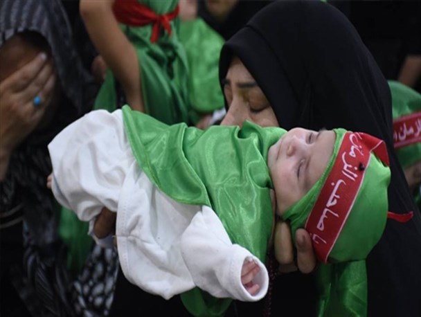 لالایی مادرانه برای حماسه ساز کوچک کربلا در خراسان جنوبی