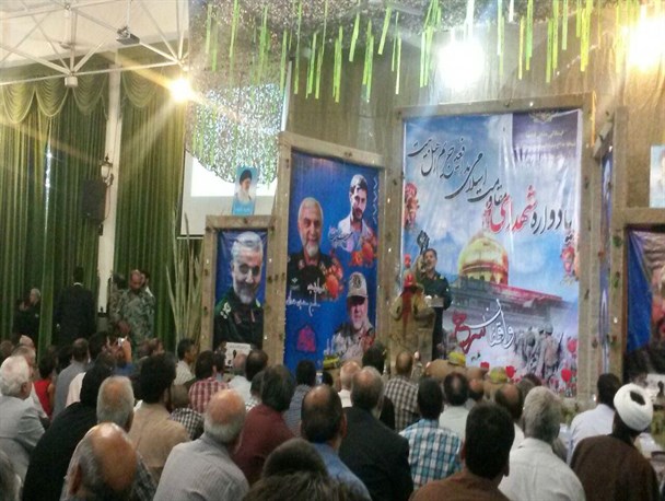 یادواره شهدای مقاومت اسلامی و مدافعین حریم اهل بیت(ع) در کاشمر برگزار شد